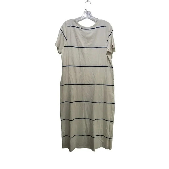 NWT Sweet Salt Ivory Straight Side Slit T-Shirt Dress Size Medium - Picture 3 of 4